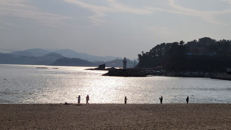 고향의 바다 남일대 해수욕장
